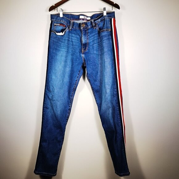 Tommy Hilfiger slim tappered  jeans men size 34/32 - Picture 1 of 2